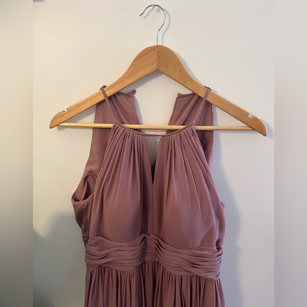Azazie bridesmaid dress size 8 (altered for maternity)